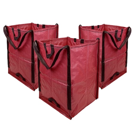Durasack 48 Gallons Home and Yard Bags, Red, 3 PK BB-2028RED-3PK